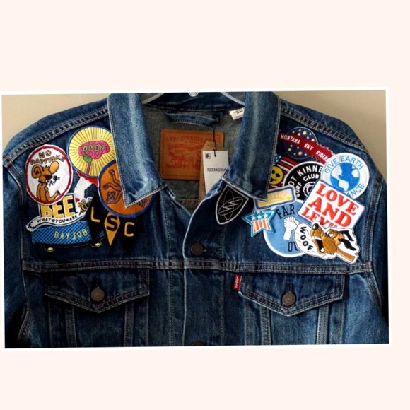 Levi's Limited Edition Men's Patched Trucker Denim Jacket - Picture 6 of 6